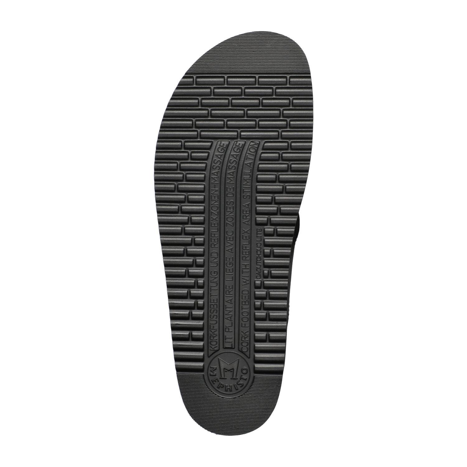 Passe orteil homme modèle Natalio Noir - Mephisto